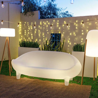Sofás de exterior con luz