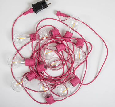 GUIRNALDA DE LUCES ALLEGRA ROSA