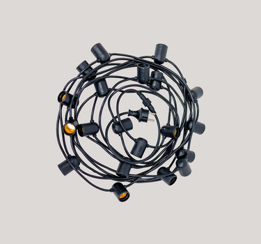 GUIRNALDA DE LUCES ALLEGRA 220V BLACK