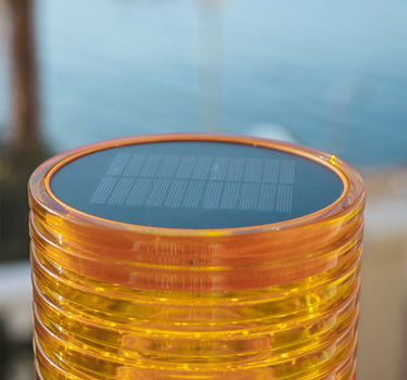 LÁMPARA DE MESA AMBAR SOLAR