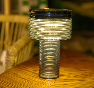 LÁMPARA DE MESA AMBAR SOLAR