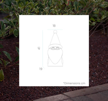 GNOMO DE JARDÍN ILUMINADO SOLAR AMELIO