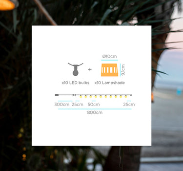 Guirnalda decorativa AURORA