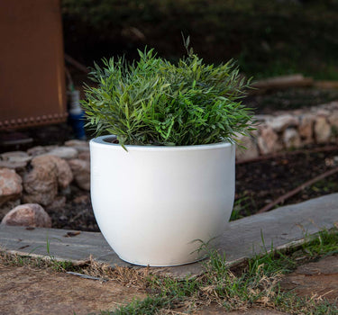 Macetero redondo de color AZALEA 30