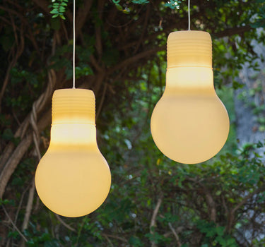 LÁMPARA COLGANTE CON FORMA DE BOMBILLA BALBY HANG