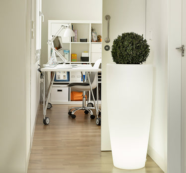 Macetero con luz BAMBÚ 90