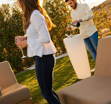 CUBITERA COOLER PARA MACETERO BAMBU
