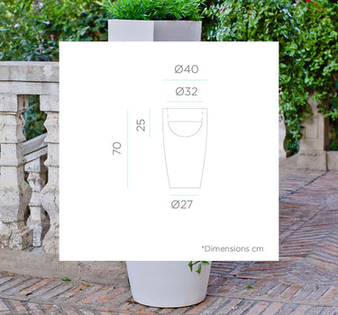 Macetero de color BAMBÚ 70