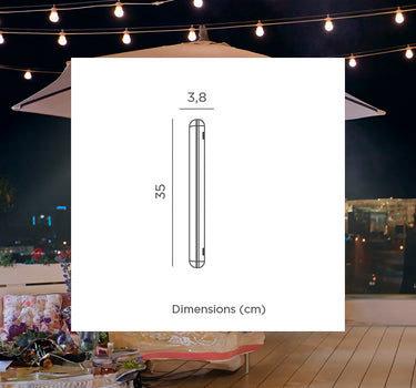 Bombilla portátil recargable BANANA