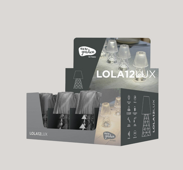 Pack 12 Unidades - Lámpara de mesa de navidad LOLA 12 LUX