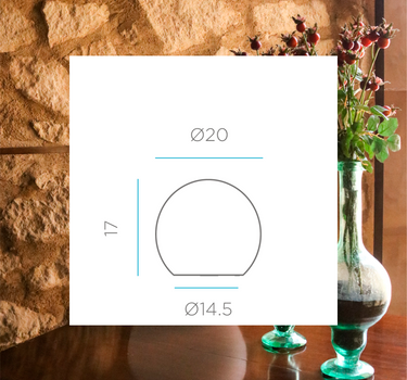 BOLA ILUMINADA BULY 20 | USO INTERIOR