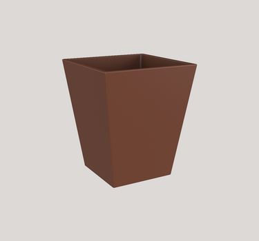 MACETERO CUADRADO CALENDULA 50 RÚSTICO COLOR