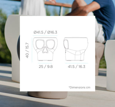 Asiento para exterior Calvin