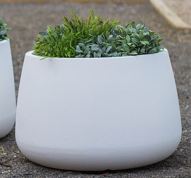 Macetero redondo de color CAMELIA 40