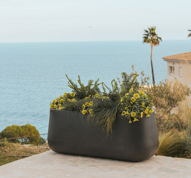 Macetero redondo de color CAMELIA 40