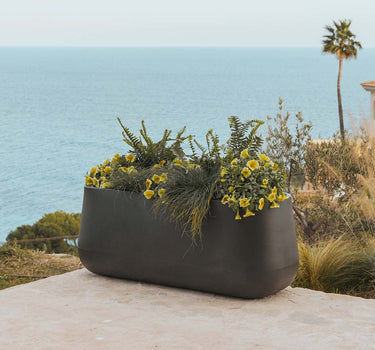 Macetero redondo de color CAMELIA 60