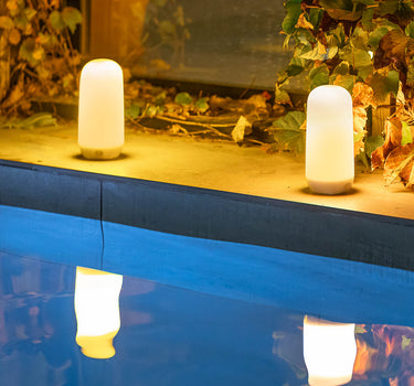 Bombilla portátil con efecto llama/fijo CANDY