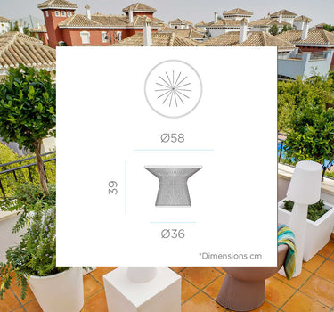 Mesa de centro Capri 40