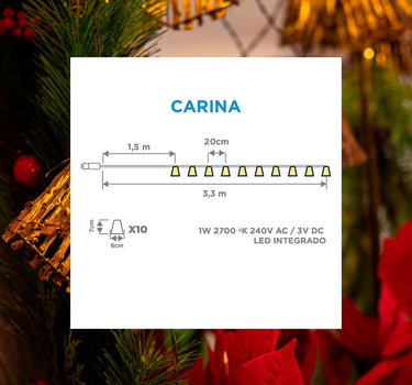 GUIRNALDA PARA EXTERIOR CARINA