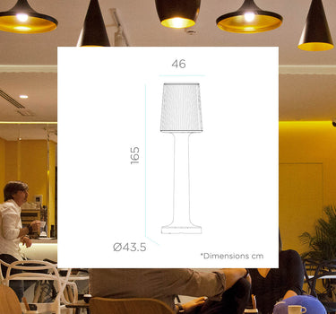 LÁMPARA DE PIE CARMEN 165