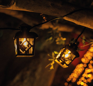 Guirnalda de metal para exterior CHELSEA