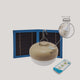 Bombilla portátil con carga solar CHERRY