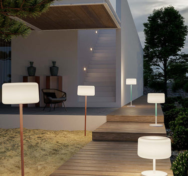 LÁMPARA DE PIE SOLAR REGULABLE CHLOE PLANT