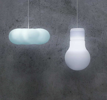 LÁMPARA COLGANTE CON FORMA DE NUBE CLAUDY HANG BLANCO