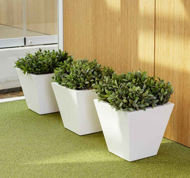 MACETERO CUADRADO CLAVEL 30 COLOR