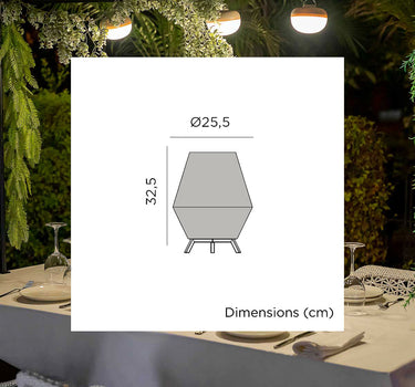 Lámpara decorativa sin cables CONTA 30