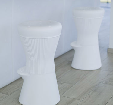 Taburete alto Redondo Corfu 74