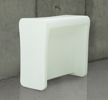 Barra de Bar Recta Iluminada Creta 120 cm.