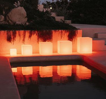 CUBO ILUMINADO CUBY (MÚLTIPLES TAMAÑOS)