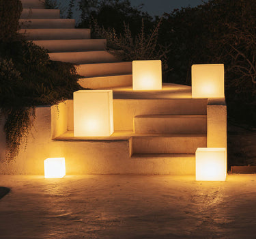 CUBO ILUMINADO CUBY (MÚLTIPLES TAMAÑOS)
