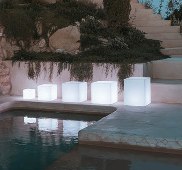 CUBO ILUMINADO CUBY (MÚLTIPLES TAMAÑOS)