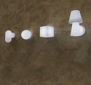 APLIQUE DE PARED CUADRADO CUBY 20 WALL