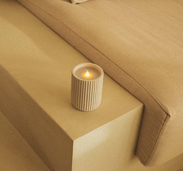 LÁMPARA DE FORMATO VELA DOLO CERAMIC (Pack 2 unidades)