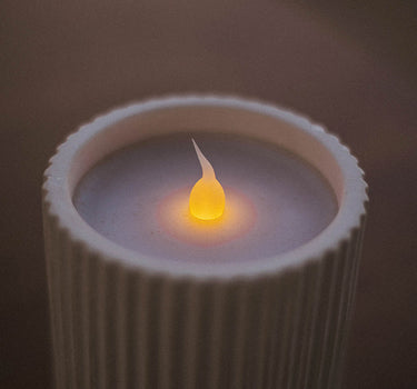 LÁMPARA DE FORMATO VELA DOLO CERAMIC (Pack 2 unidades)