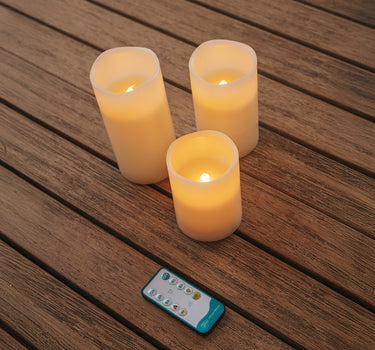 LÁMPARAS DE FORMATO VELA DOLO PACK 3