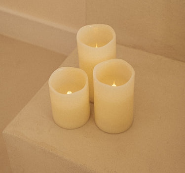 LÁMPARAS DE FORMATO VELA DOLO PACK 3