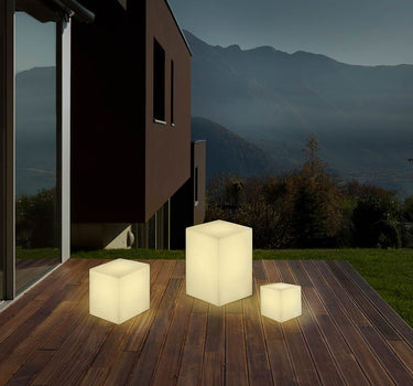 CUBO ILUMINADO CUBY (MÚLTIPLES TAMAÑOS)
