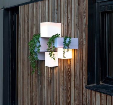 Aplique de pared con carga Solar WALLY