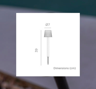 Pica solar para jardín Gretita (4 uds)