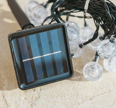 GUIRNALDA SOLAR PARA EXTERIOR GRISELDA GLOSSY