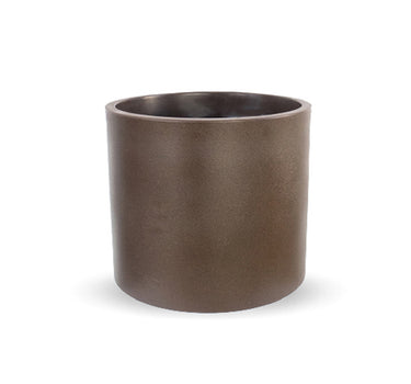 Macetero alto y redondo de color HORTENSIA 40 HIGH