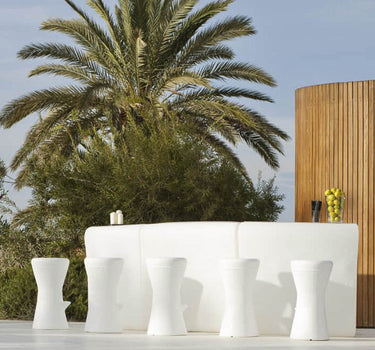 Barra de Bar Curva con Luz Ibiza 120