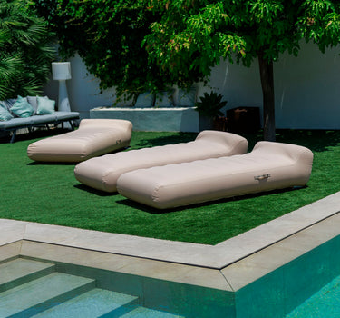 TUMBONA INFLABLE DE ALTA RESISTENCIA PARA JARDÍN Y PARA PISCINA (FLOTANTE) ILLETES