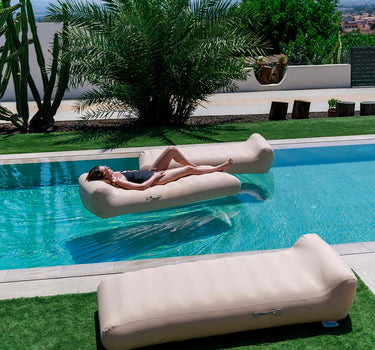 TUMBONA INFLABLE DE ALTA RESISTENCIA PARA JARDÍN Y PARA PISCINA (FLOTANTE) ILLETES