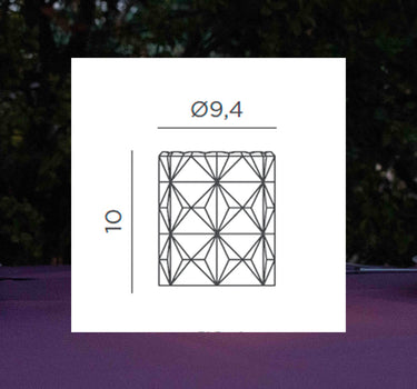 Pack 12 Unidades - Lámpara de mesa de navidad  JACK LUX