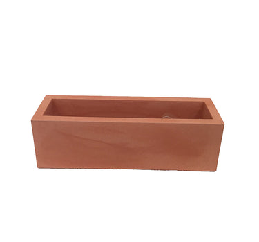 Macetero rectangular de color JARA 100 x 35